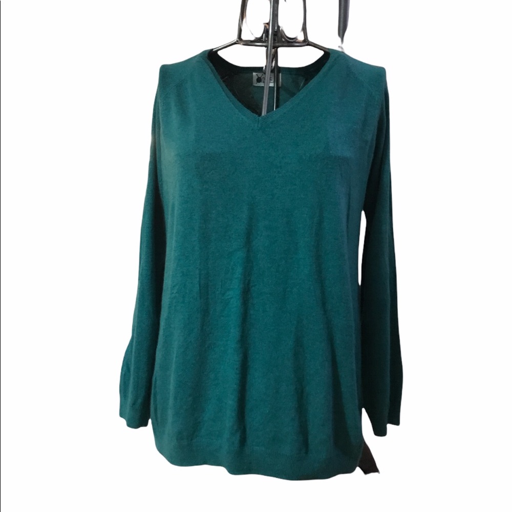 Next love your knitwear blue green sweater